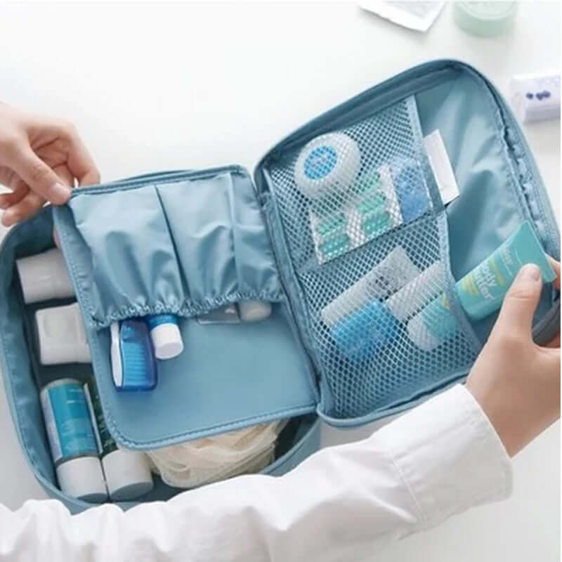 Organisateur de voyage - trousse multifonction Cerise bleu - BAG ADVENTURE