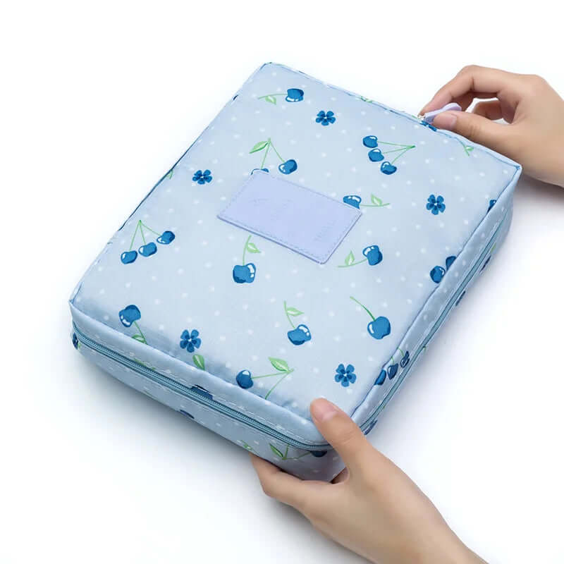 Organisateur de voyage - trousse multifonction Cerise bleu - BAG ADVENTURE