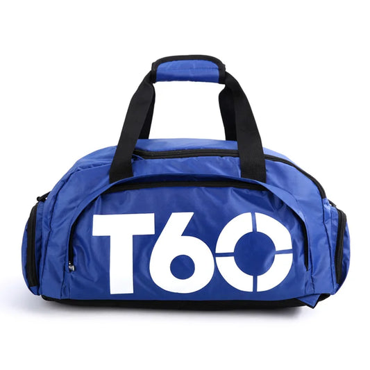 Sac de voyage avec compartiment chaussures T60 Bleu - BAG ADVENTURE