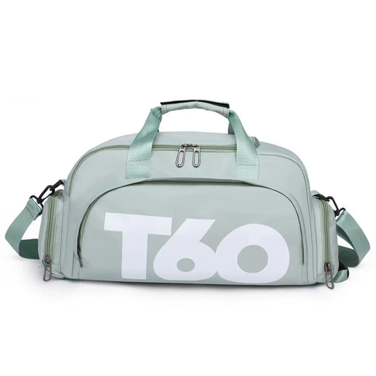 Sac de voyage avec compartiment chaussures T60 Vert - BAG ADVENTURE