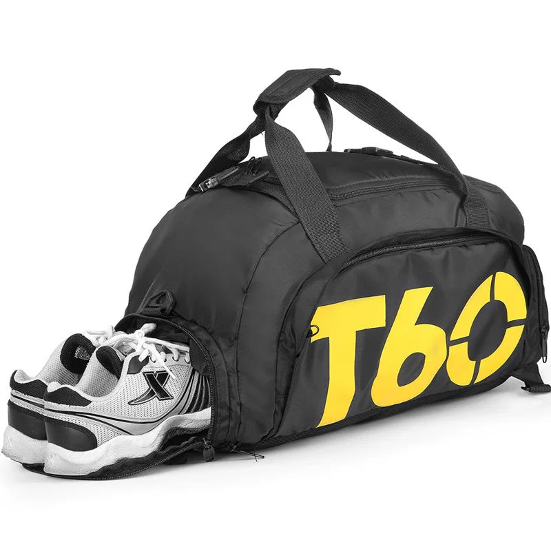 Sac de voyage avec compartiment chaussure T60 Or - BAG ADVENTURE