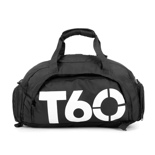 Sac de voyage avec compartiment chaussures T60 Noir - BAG ADVENTURE