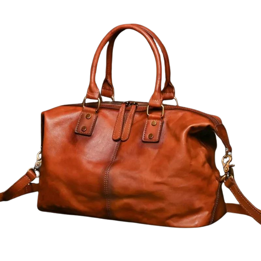 Sac de voyage en cuir luxury marron - BAG ADVENTURE